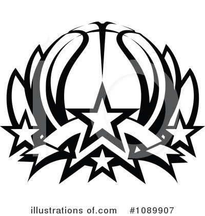 Basketballs Clipart #1089907 by Chromaco