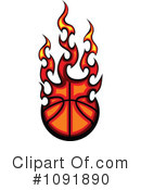 Basketball Clipart #1091890 by Chromaco