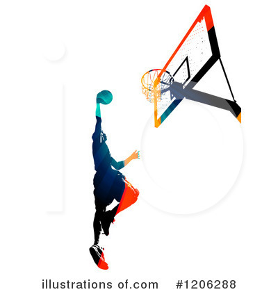Basketball Clipart #1206288 by Arena Creative