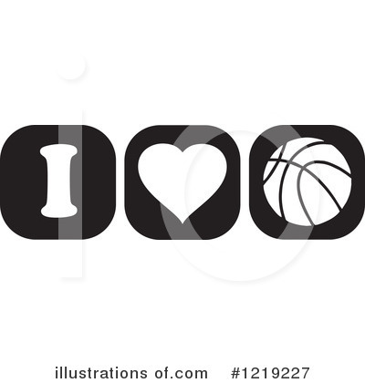Royalty-Free (RF) Basketball Clipart Illustration by Johnny Sajem - Stock Sample #1219227