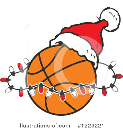 Basketball Clipart #1223221 by Johnny Sajem