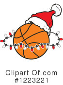 Basketball Clipart #1223221 by Johnny Sajem