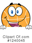 Basketball Clipart #1240045 by Hit Toon