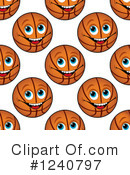 Basketball Clipart #1240797 by Vector Tradition SM