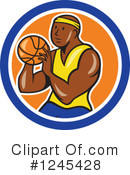 Basketball Clipart #1245428 by patrimonio