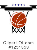 Basketball Clipart #1251353 by Vector Tradition SM