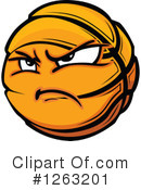 Basketball Clipart #1263201 by Chromaco