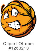 Basketball Clipart #1263213 by Chromaco