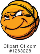 Basketball Clipart #1263228 by Chromaco