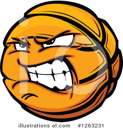 Basketballs Clipart #1263231 by Chromaco