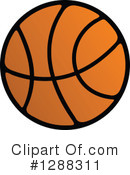 Basketball Clipart #1288311 by Vector Tradition SM