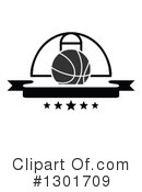 Basketball Clipart #1301709 by Vector Tradition SM