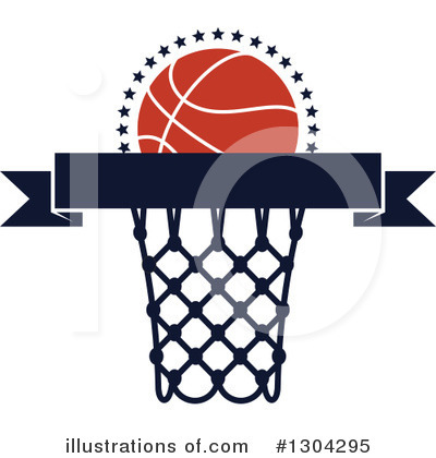 Basketball Clipart #1304295 by Vector Tradition SM