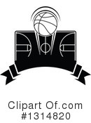 Basketball Clipart #1314820 by Vector Tradition SM