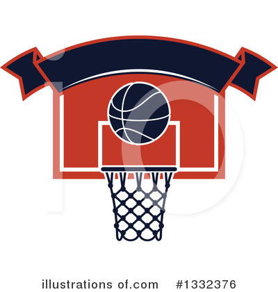 Basketball Clipart #1332376 by Vector Tradition SM