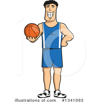 Basketball Clipart #1341093 by Vector Tradition SM