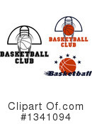 Basketball Clipart #1341094 by Vector Tradition SM