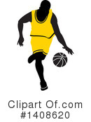 Basketball Clipart #1408620 by Lal Perera