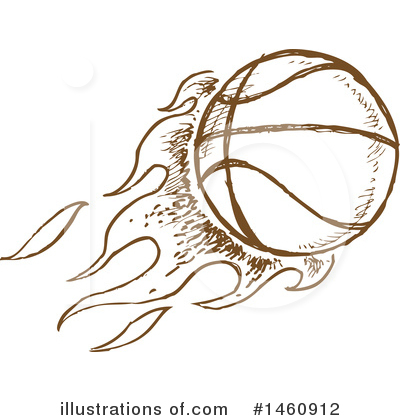 Royalty-Free (RF) Basketball Clipart Illustration by Domenico Condello - Stock Sample #1460912