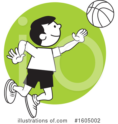 Royalty-Free (RF) Basketball Clipart Illustration by Johnny Sajem - Stock Sample #1605002