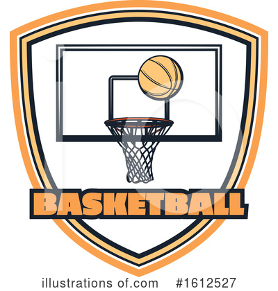 Royalty-Free (RF) Basketball Clipart Illustration by Vector Tradition SM - Stock Sample #1612527