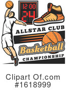 Basketball Clipart #1618999 by Vector Tradition SM