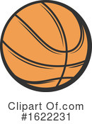 Basketball Clipart #1622231 by Vector Tradition SM