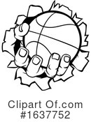 Basketball Clipart #1637752 by AtStockIllustration