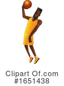 Basketball Clipart #1651438 by Morphart Creations