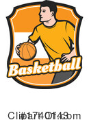 Basketball Clipart #1740143 by Vector Tradition SM