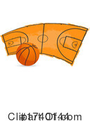 Basketball Clipart #1740144 by Vector Tradition SM