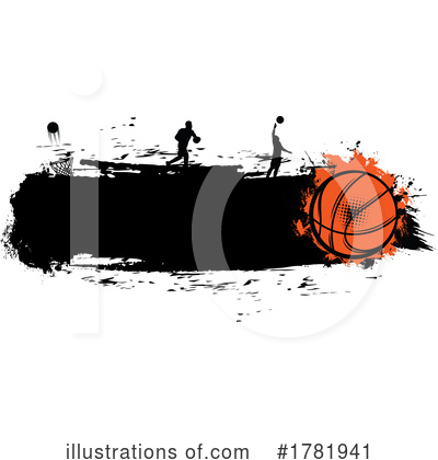 Basketball Player Clipart #1781941 by Vector Tradition SM