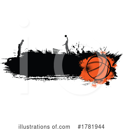 Basketball Player Clipart #1781944 by Vector Tradition SM