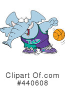 Basketball Clipart #440608 by toonaday