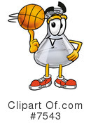 Basketball Clipart #7543 by Mascot Junction