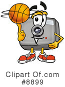 Basketball Clipart #8899 by Mascot Junction