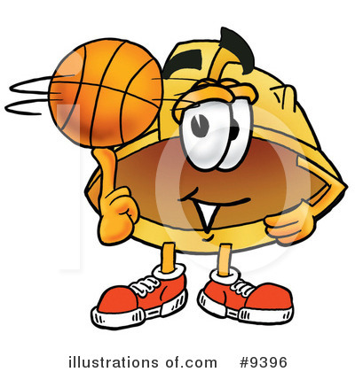 Royalty-Free (RF) Basketball Clipart Illustration by Mascot Junction - Stock Sample #9396