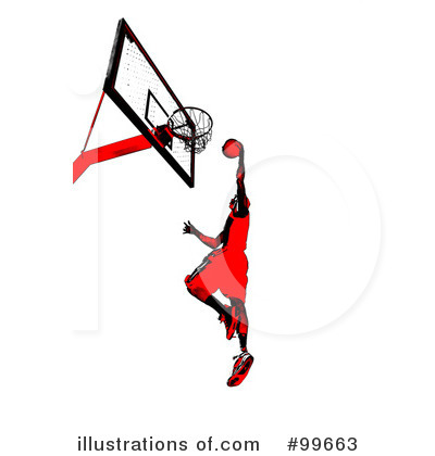 Royalty-Free (RF) Basketball Clipart Illustration by Arena Creative - Stock Sample #99663