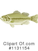 Bass Fish Clipart #1131154 by patrimonio