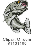Bass Fish Clipart #1131160 by patrimonio