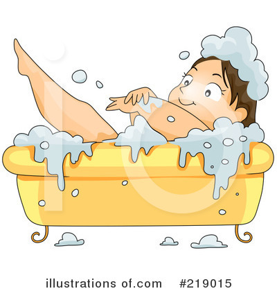 Royalty-Free (RF) Bath Clipart Illustration by BNP Design Studio - Stock Sample #219015