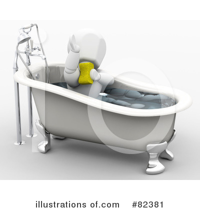 Royalty-Free (RF) Bath Clipart Illustration by KJ Pargeter - Stock Sample #82381