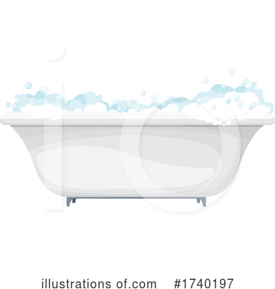Royalty-Free (RF) Bath Tub Clipart Illustration by Vector Tradition SM - Stock Sample #1740197