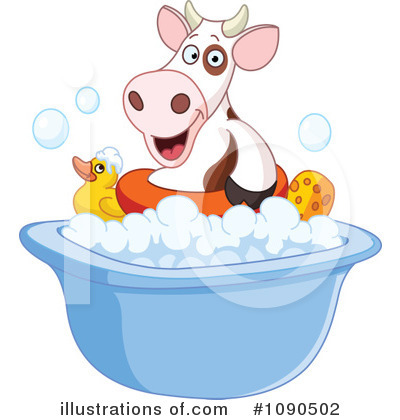 Royalty-Free (RF) Bathing Clipart Illustration by yayayoyo - Stock Sample #1090502
