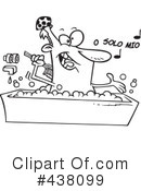Bathing Clipart #438099 by toonaday