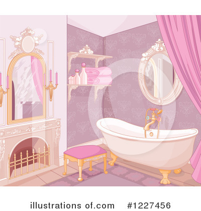 Royalty-Free (RF) Bathroom Clipart Illustration by Pushkin - Stock Sample #1227456