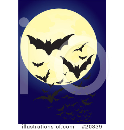 Bats Clipart #20839 by Paulo Resende