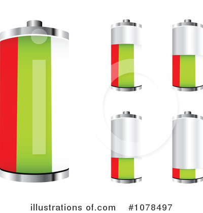 Royalty-Free (RF) Batteries Clipart Illustration by Andrei Marincas - Stock Sample #1078497