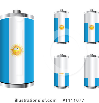 Royalty-Free (RF) Batteries Clipart Illustration by Andrei Marincas - Stock Sample #1111677