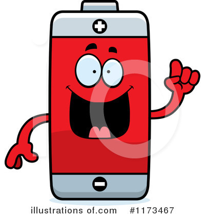 Royalty-Free (RF) Battery Clipart Illustration by Cory Thoman - Stock Sample #1173467